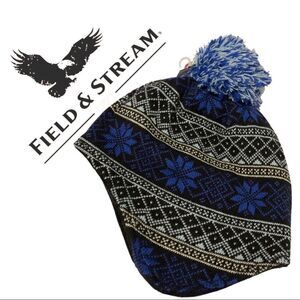 Field & Stream Youth Cabin Peruvian Beanie - NWT